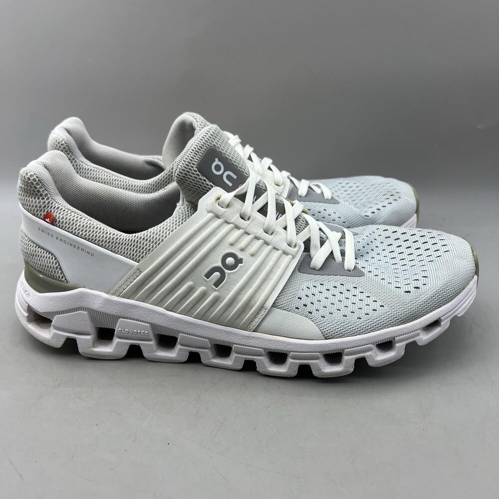 On Cloudswift Running Shoes Women Size 11 Gray Mesh Comfort Cushion Low Sneakers